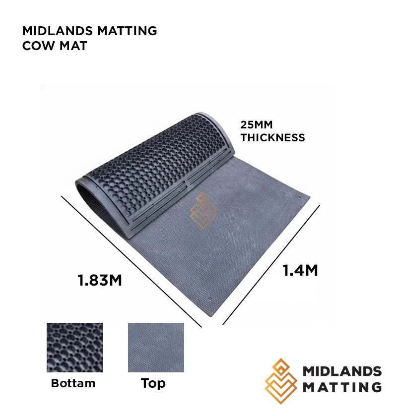 Cow Mat - 1.4m x 1.83m x 25mm