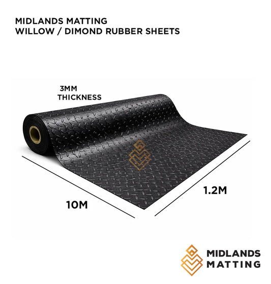 Willow / Dimond Rubber Sheets