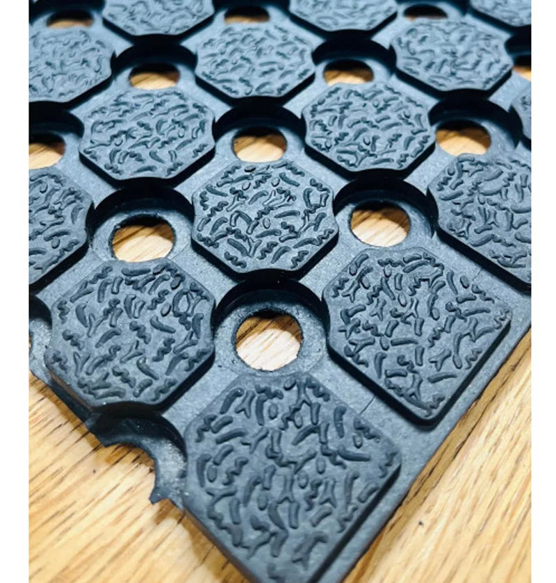 Anti-fatigue rubber pool mat 90cm x1.8m x 10mm