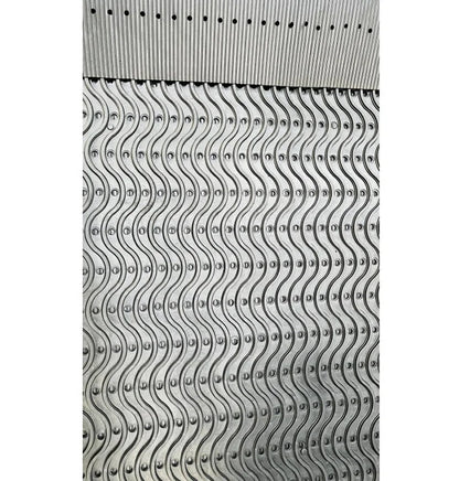 Anti- fatigue Heavy Duty Rubber Wave nonslip workplace mat 90cm x 150cm x 12.5mm