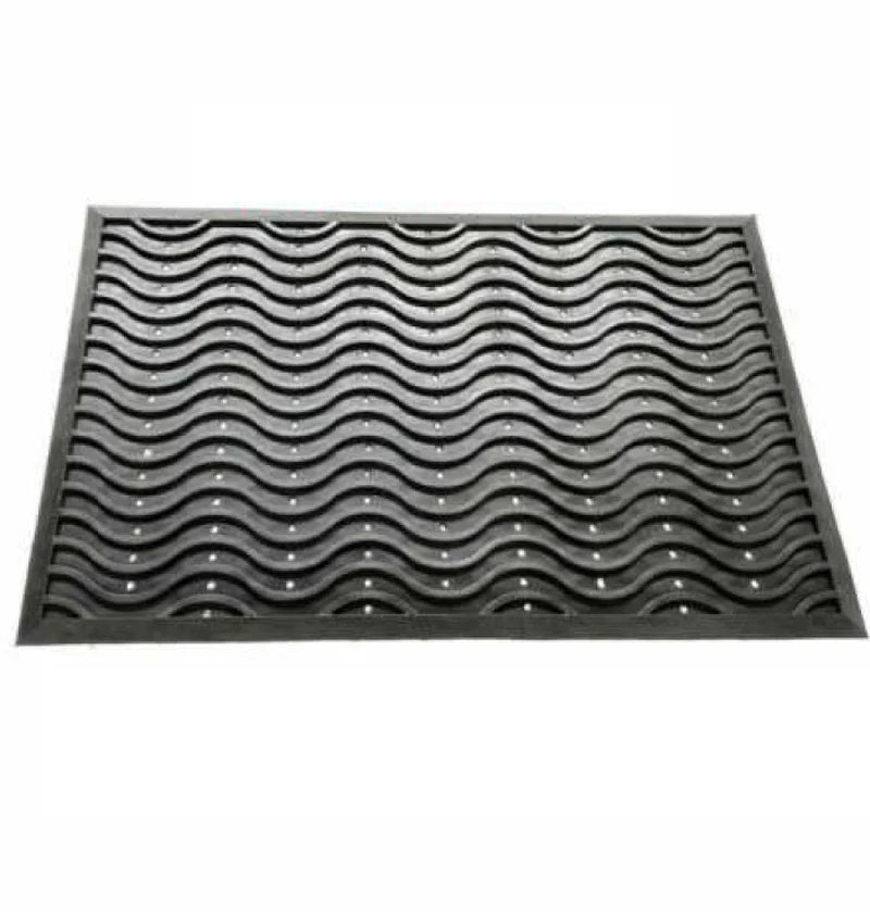 Anti- fatigue Heavy Duty Rubber Wave nonslip workplace mat 90cm x 150cm x 12.5mm