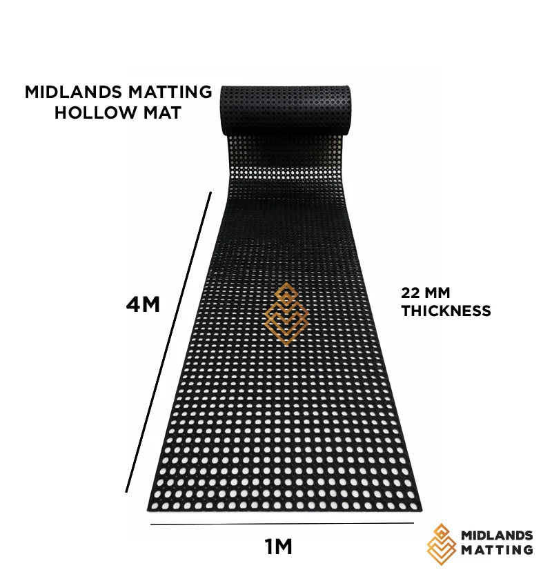 Hollow Grass Mat Roll Heavy Duty Rubber Grass Protection Roll