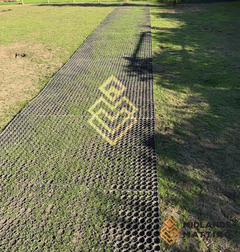 Hollow Grass Mat Roll Heavy Duty Rubber Grass Protection Roll