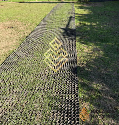 Hollow Grass Mat Roll Heavy Duty Rubber Grass Protection Roll