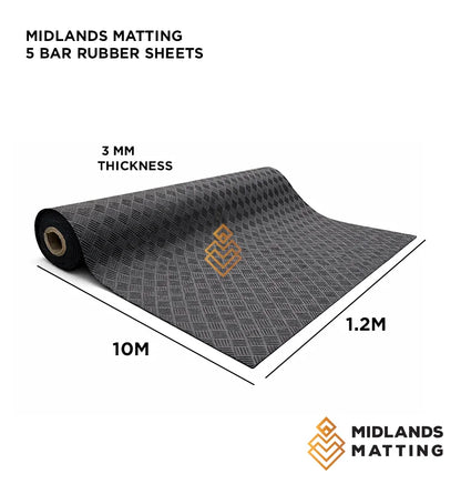 5 Bar Rubber sheets