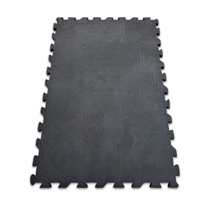 Amoeba Top 4 Side Interlock Gym Mat 1m x 1m  | Heavy Duty Rubber Gym Flooring