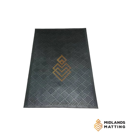 Lifestyle Mat / Anti- fatigue 90 cm x 150 cm Rubber-Cal Dura-Scraper Linear Commercial Rubbe