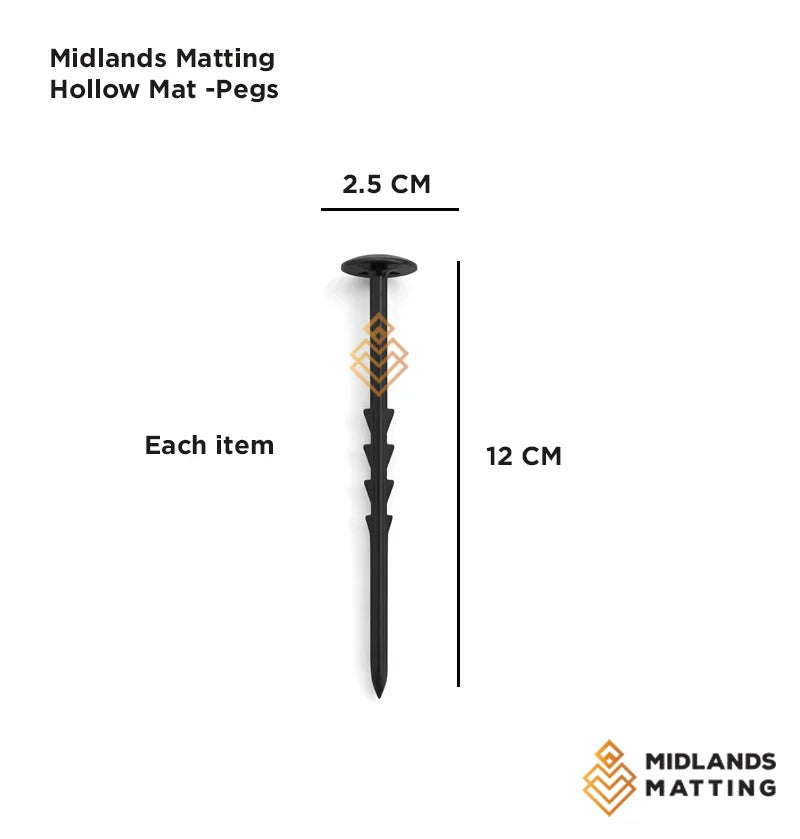 Hollow Grass Mat -Pegs