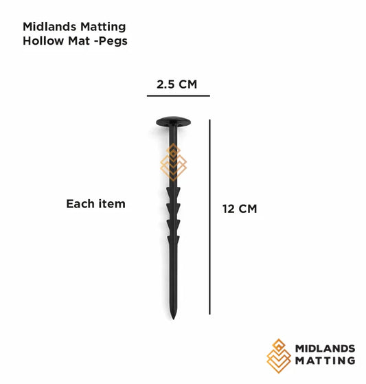 Hollow Grass Mat -Pegs